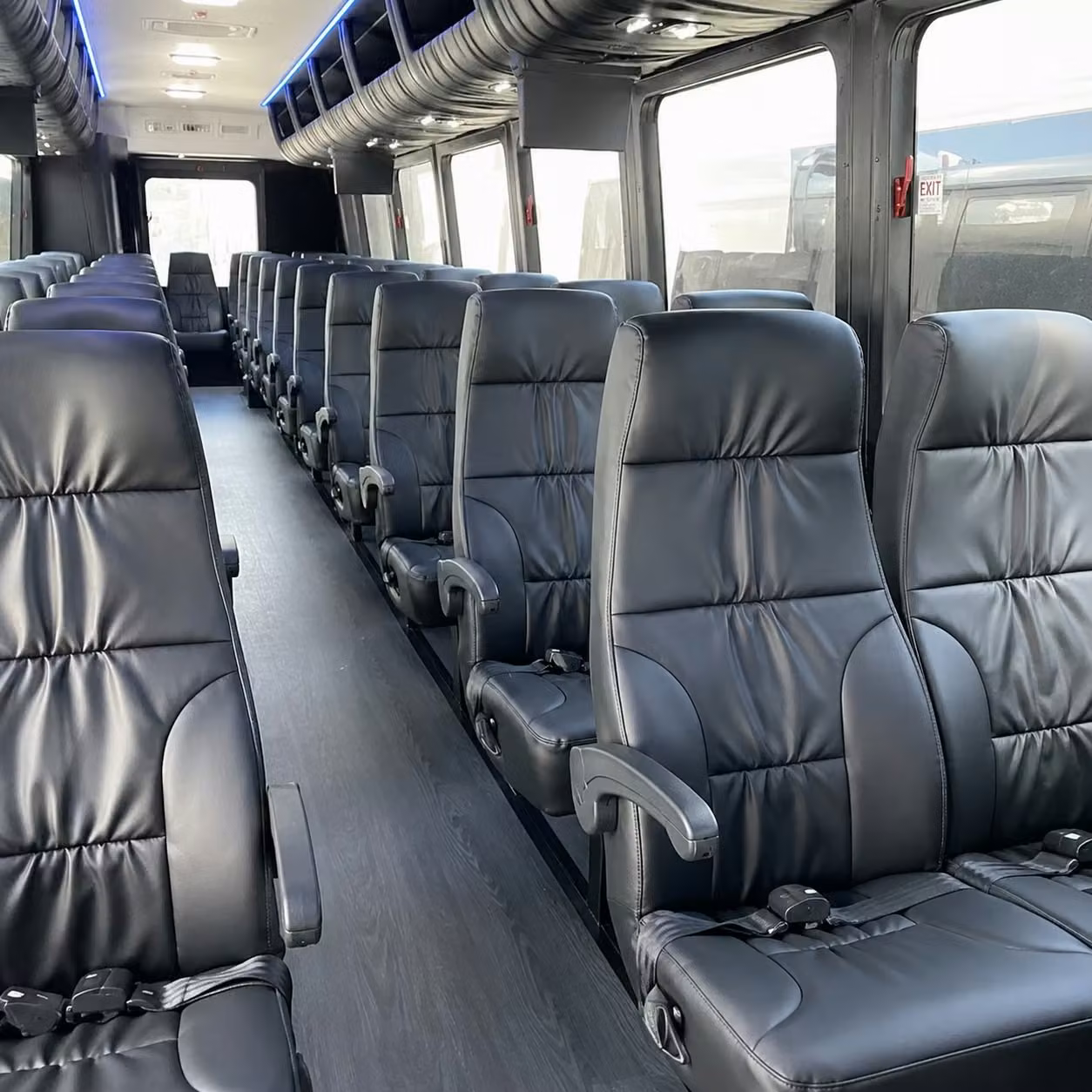 35 passenger minibus inside