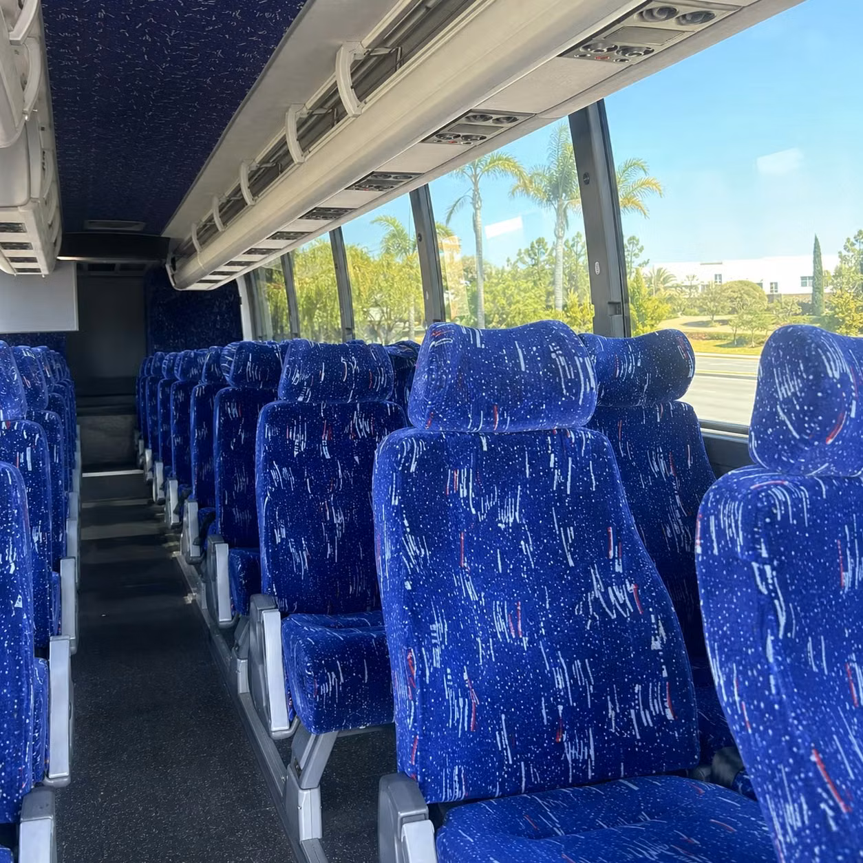 baltimore charter bus rental inside