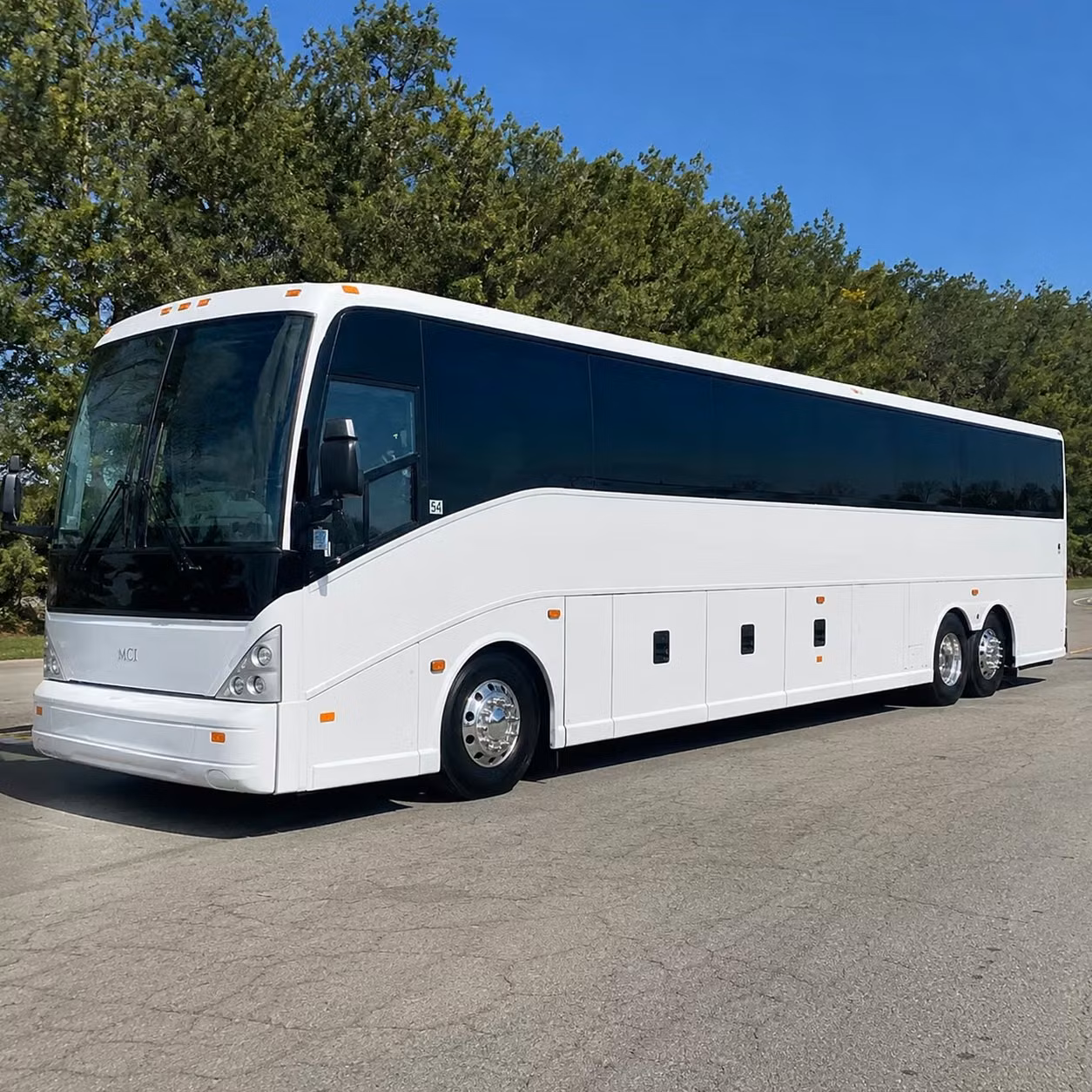 bus rental options for baltimore trips