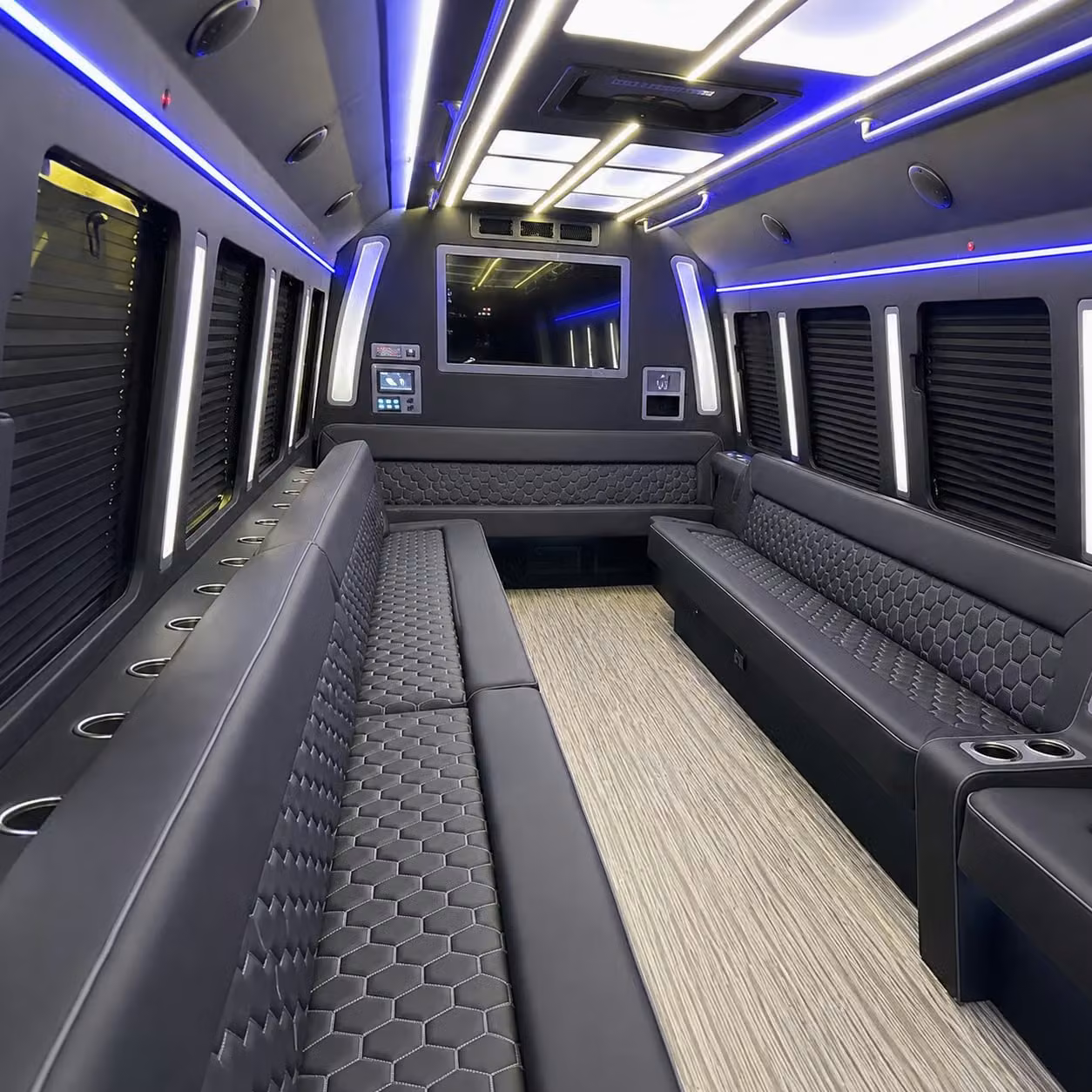 party bus interior