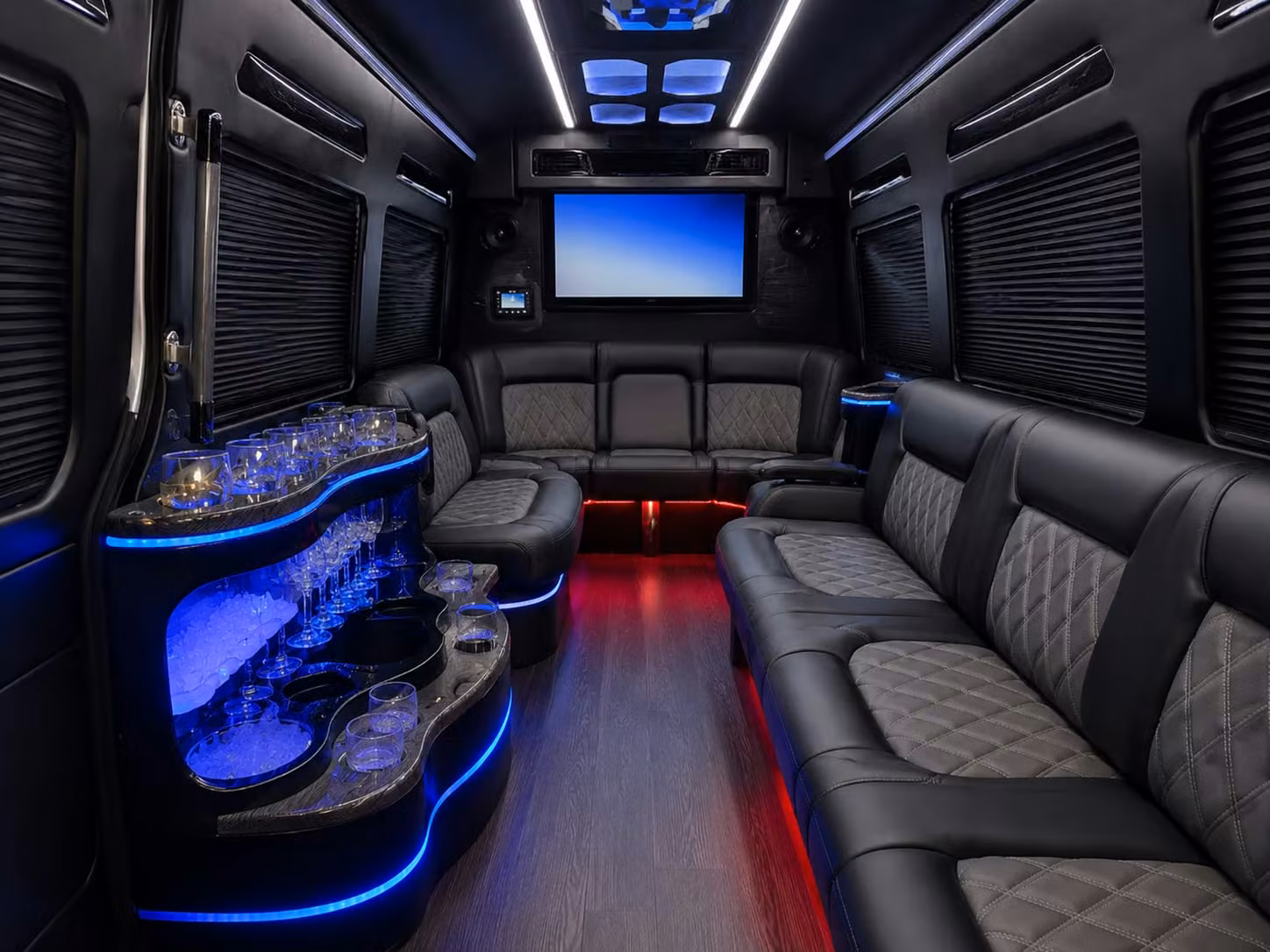 pre prom dinner and venue shuttles around baltimore