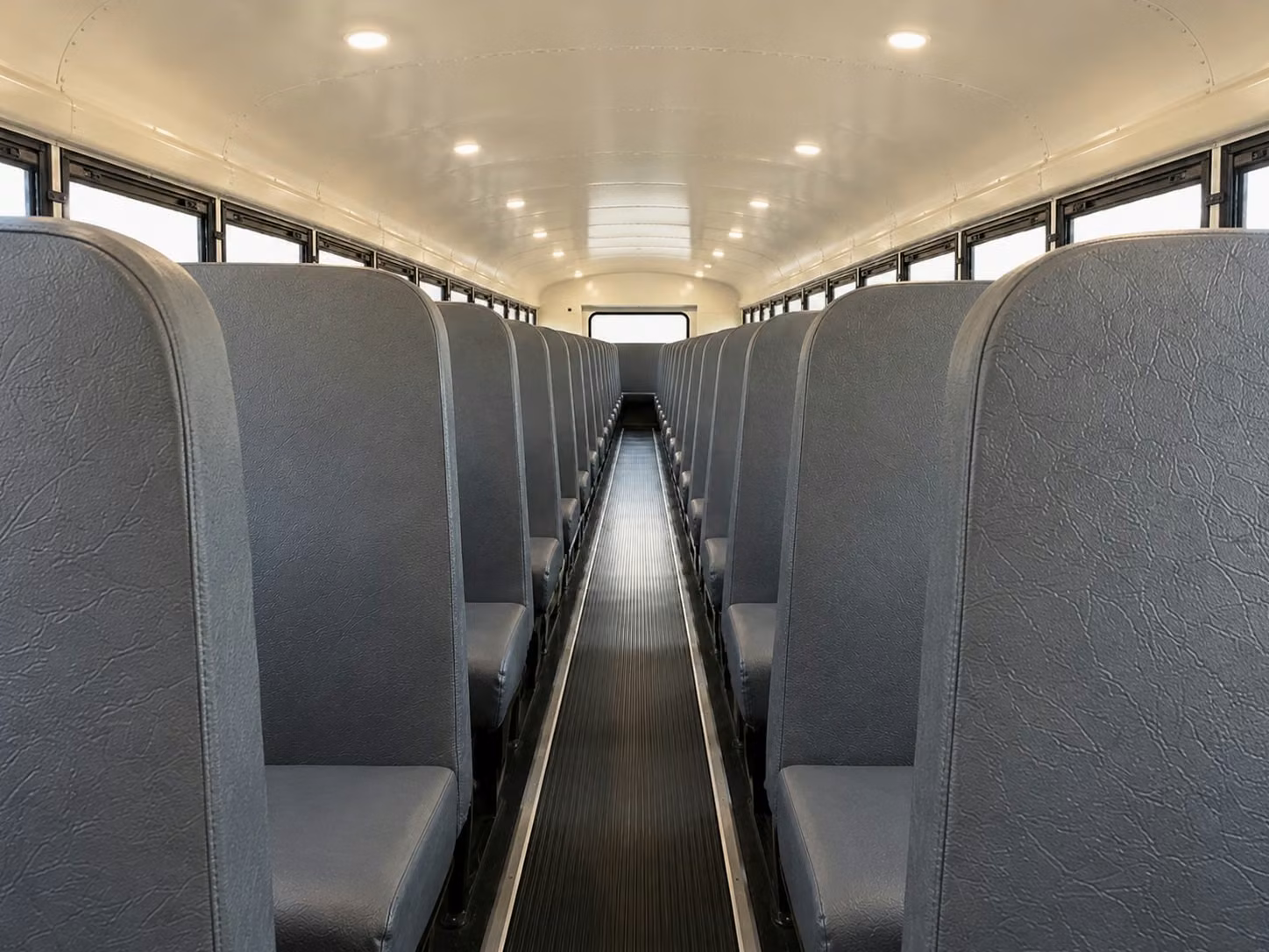 school bus interior